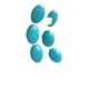 ZH Gems black turquoise beads professional supplier for bracelet 2