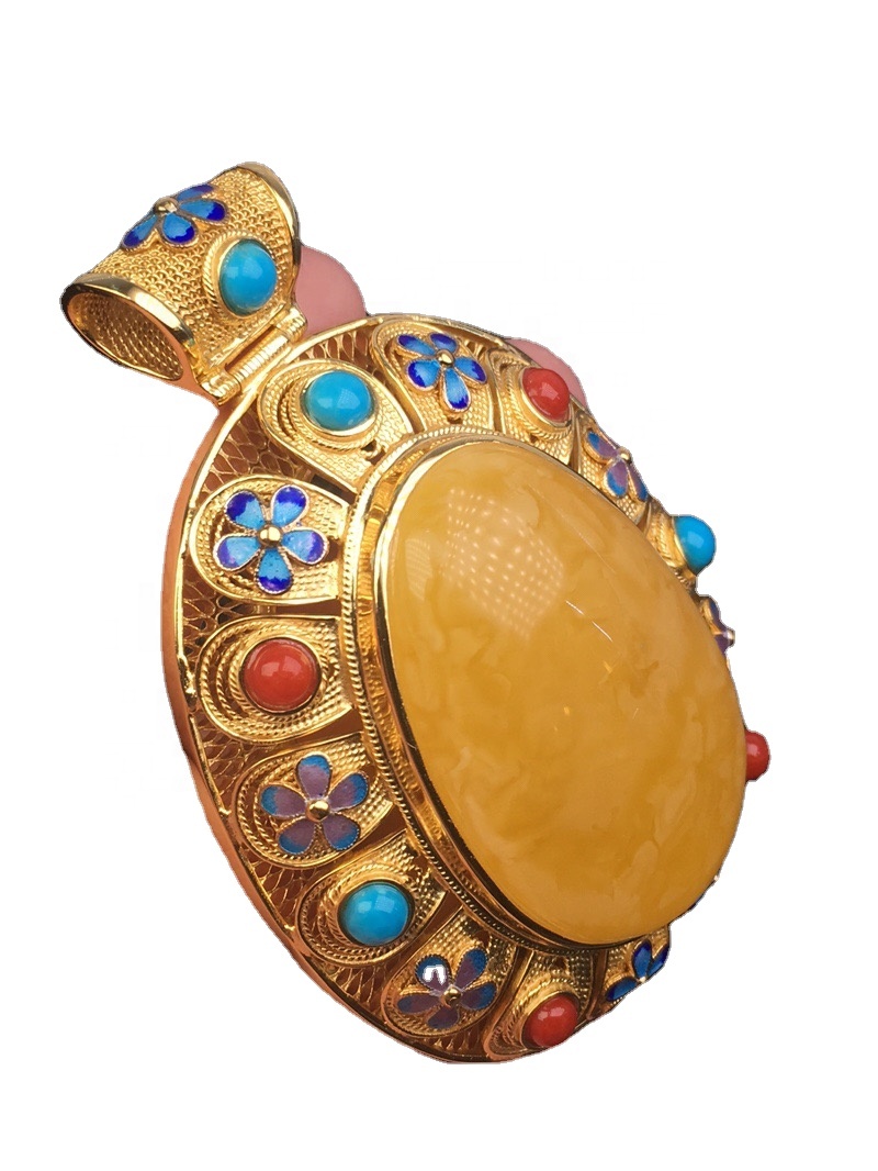 Tortoise formë të verdhë agate pendent.various gem sintezë varëse.Wedding dhurata bizhuteri 9