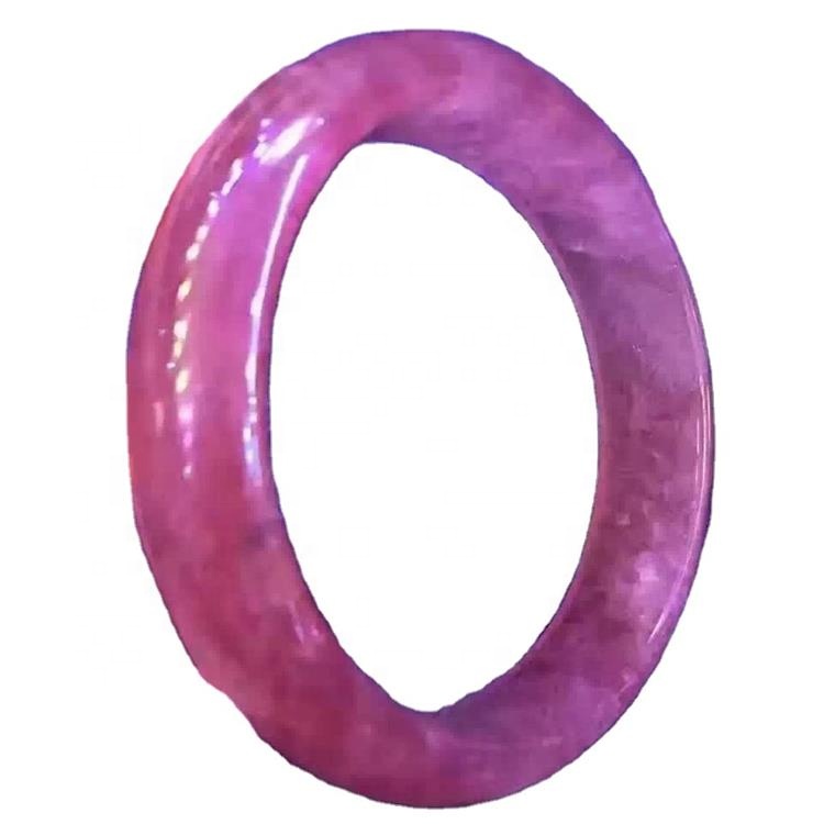 55-60mm Diámetro interior Diámetro Natural Strawberry Fashion Piedstone Bangles para mujeres 33