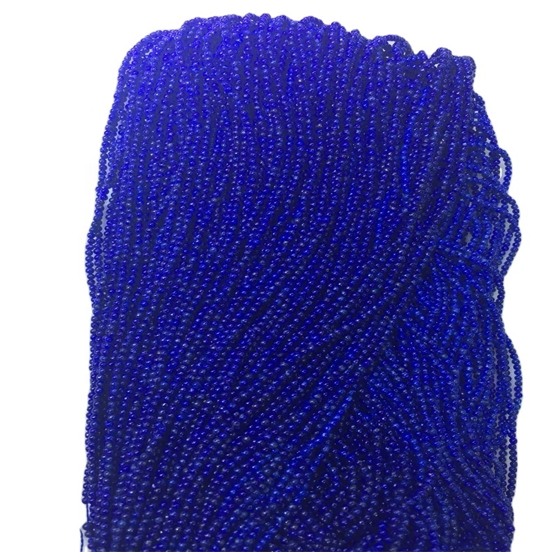 നീല ലാപിസ് അയഞ്ഞ സെമി വിലയേറിയ കല്ല് കൊന്ത മുദ്രവെച്ചു 9