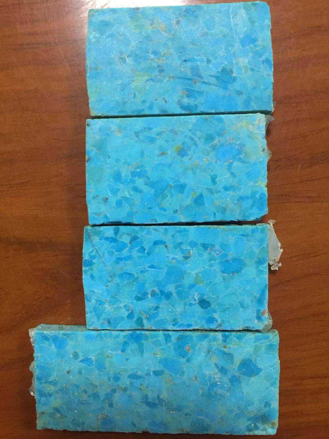 උසස් තත්ත්වයේ ටර්කියුයිස් සම්පීඩිත රළු ද්රව්ය කර්මාන්තශාලා මිලක් ස්වාභාවික රළු ටර්කියුයිස් ගල් ද්රව්ය 31