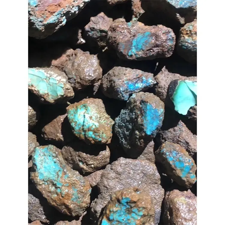 perfect turquoise rough supplier for bracelet 2