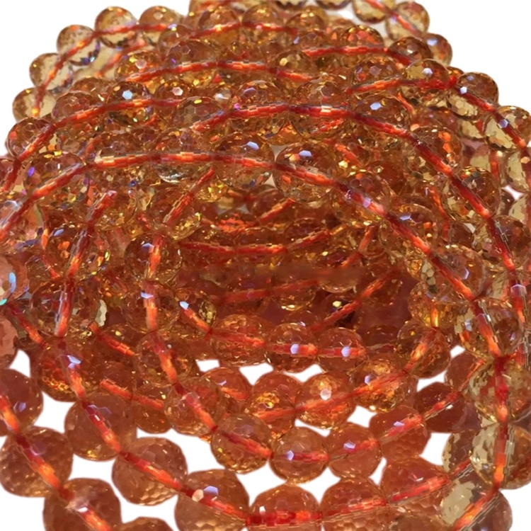 Мончок билериктери Citrine Gemstone кол менен бренделүү 7