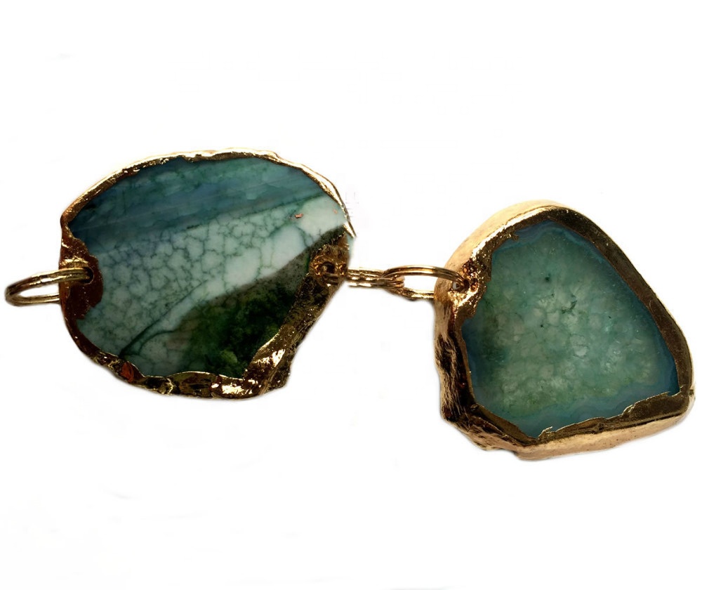 Amethyst Slice Pentantle Gemstone 925 Sterling Fabulous Pendant Engulge Pendant 9