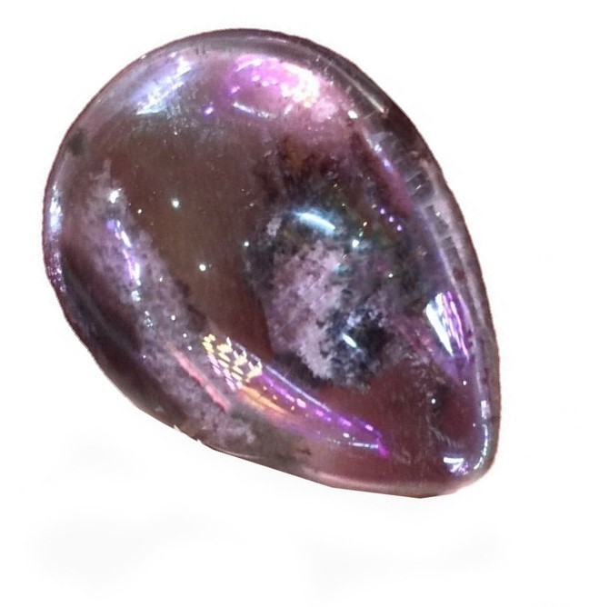 Natural Tibetan Himalayan High Altitude Red/Green Phantom Quartz Large Pendant Red Phantom Crystal Pendant Colorful Crystal Palm 33