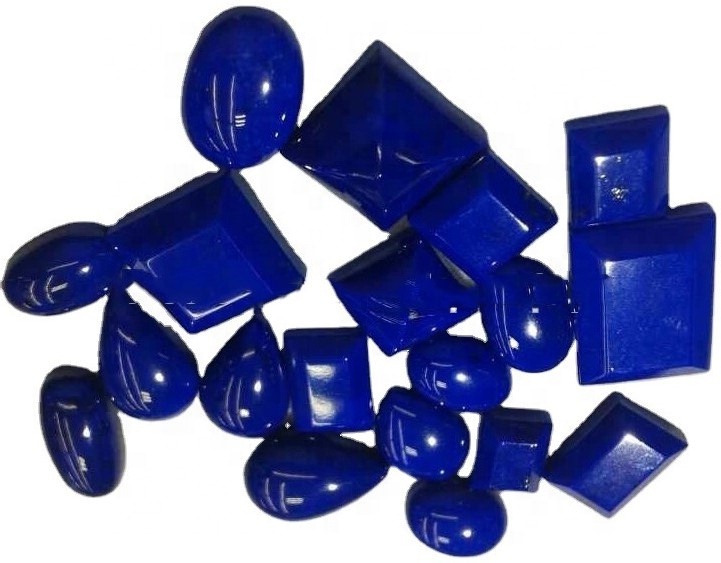 Lapis natyral lazuli cabochon 34