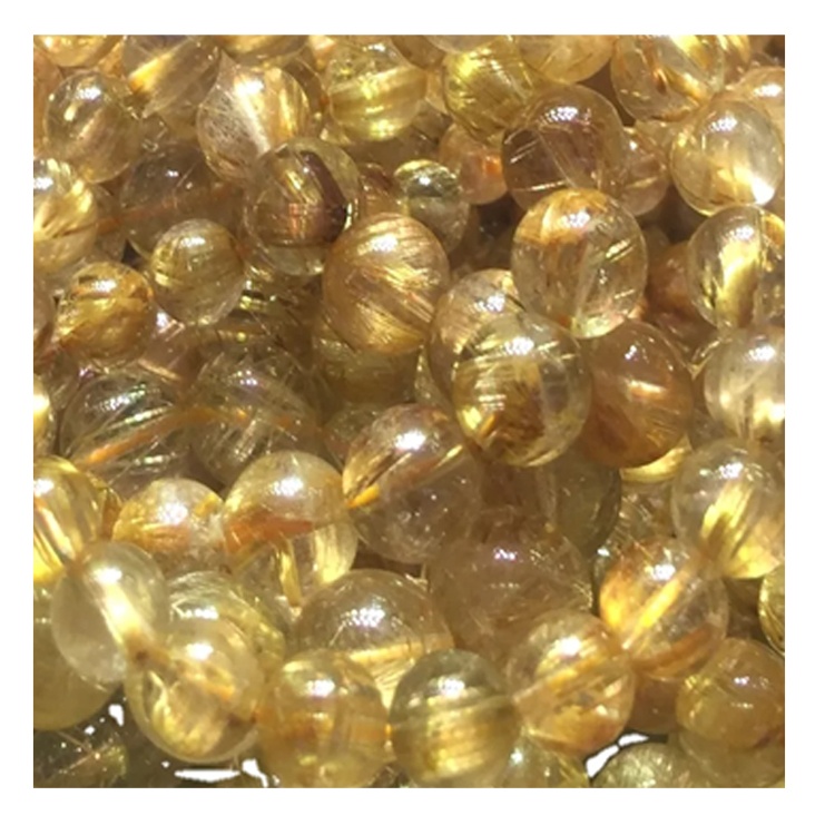 Biaya sing luwih murah lan gelombang panas Kntz Rutilated Gelang Panas 7