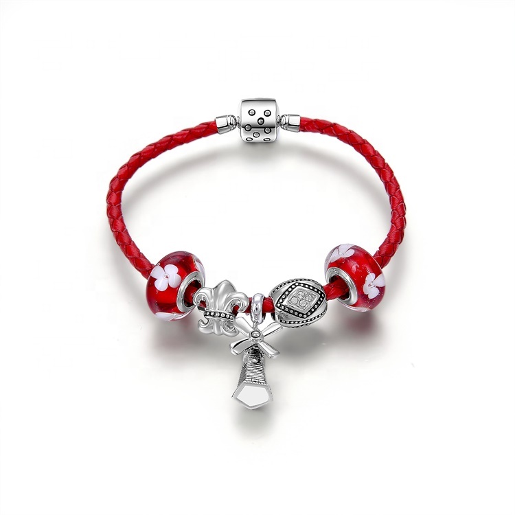 성격 패션 여성 925 스털링 실버 무한대 팔찌 7