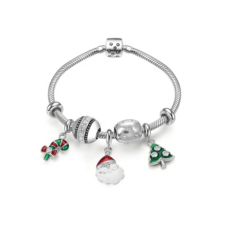 성격 패션 여성 925 스털링 실버 무한대 팔찌 9