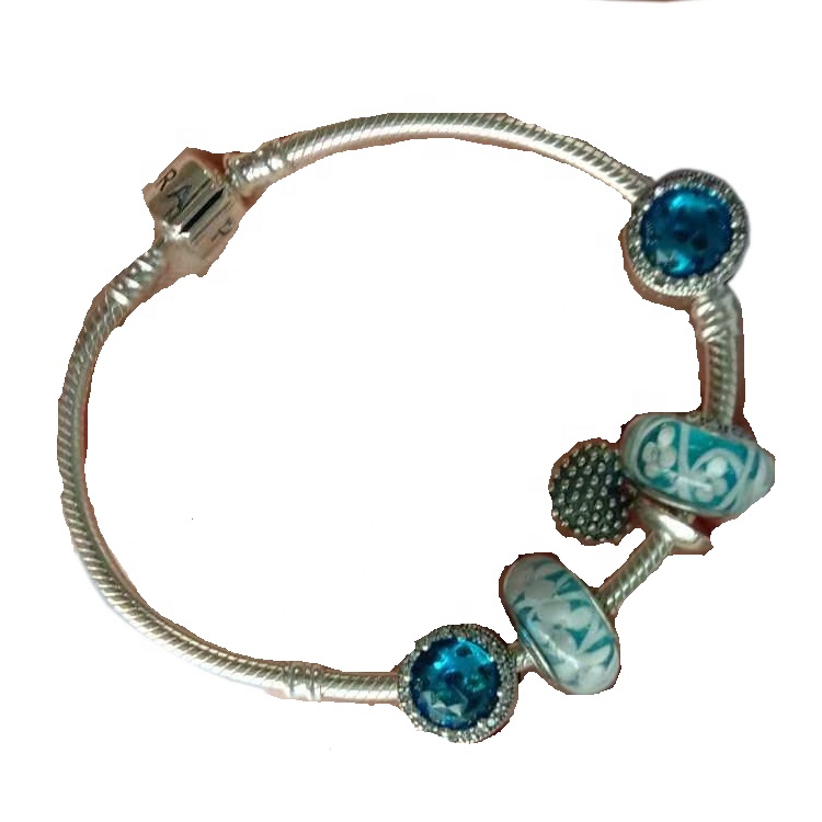 925 Sterling Silver Bangle 7