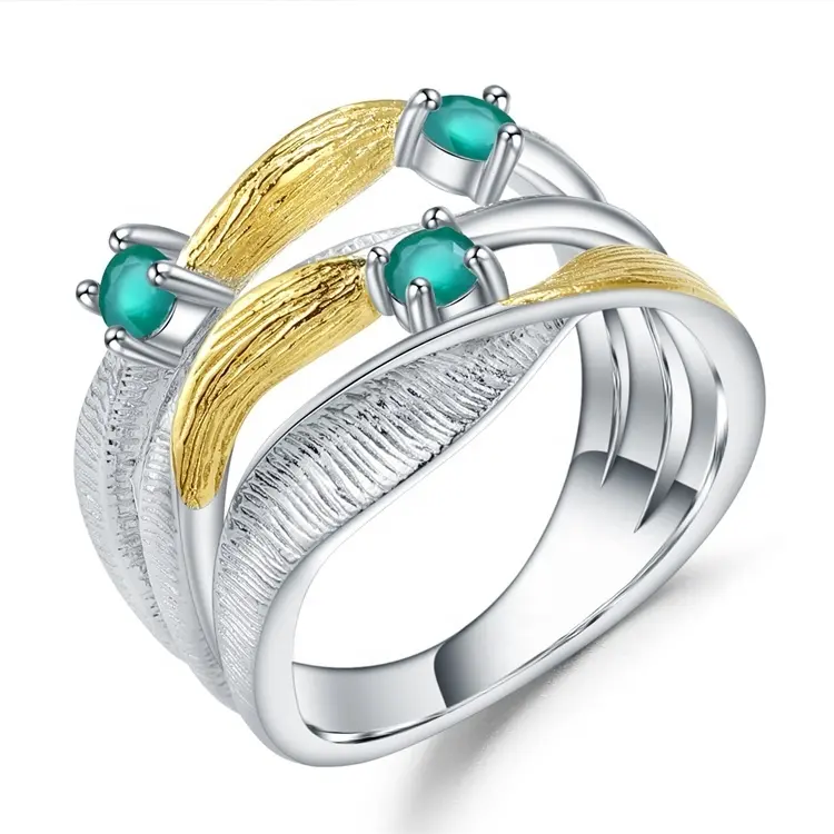 ZH Gems turquoise jewelry rings business for jewelry store1 1
