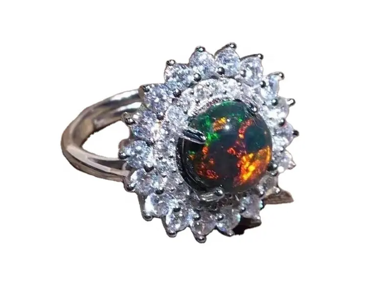 ZH Gems perfect real turquoise rings professional supplier for jewelry supplier 2