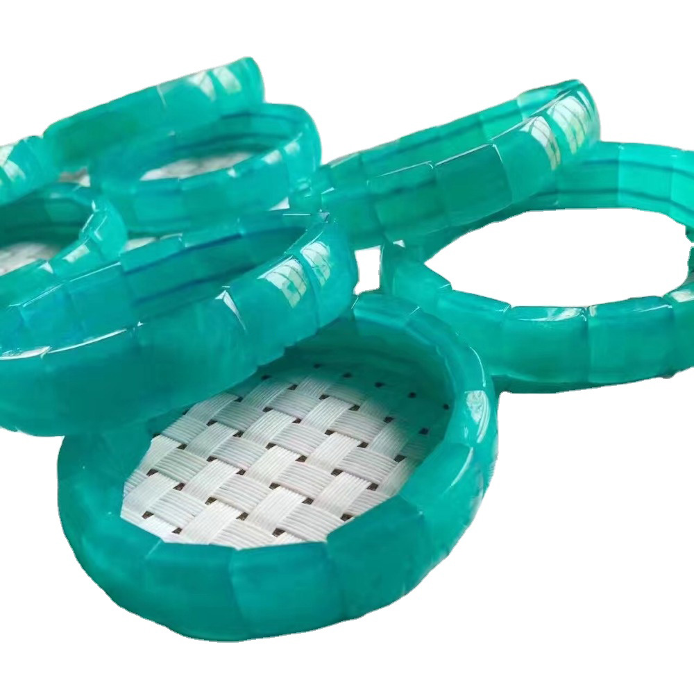 Amazonite Stone Breads Elastyske earmtakke / Gemstone-kralen stretch Bracelet / Amazonite Energy 35