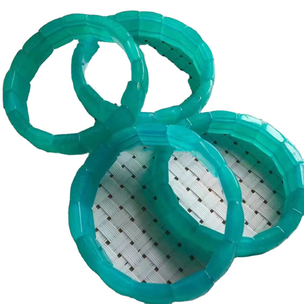 Amazonite Stone Breads Elastyske earmtakke / Gemstone-kralen stretch Bracelet / Amazonite Energy 39