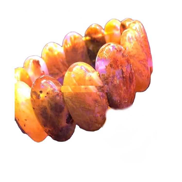 Águila de ojo Pulseras de piedra Joyas Ojos Agates Redondos Perlas sueltas 31