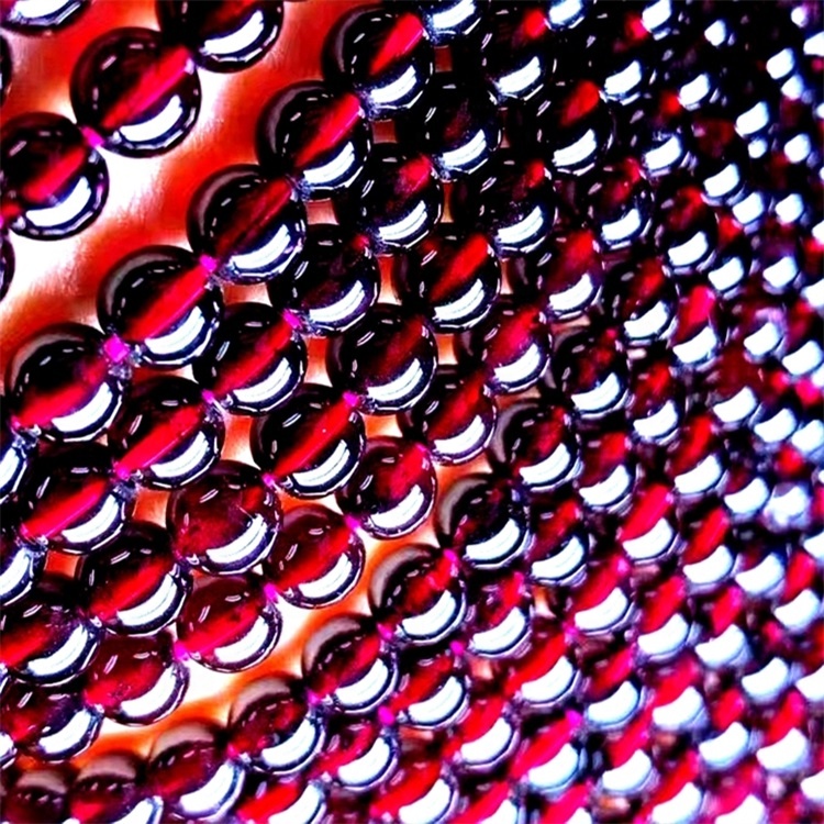 ລູກປັດທີ່ມີລູກປືນແດງທໍາມະຊາດແດງສໍາລັບສາຍແຂນສາຍແຂນສາຍແຂນສາຍແຂນເຄື່ອງປະດັບ DIY ເຮັດໃຫ້ລູກປັດຕະຫຼອດ 11