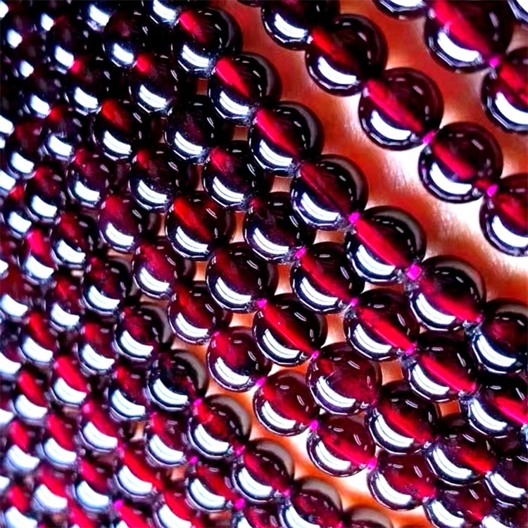 ລູກປັດທີ່ມີລູກປືນແດງທໍາມະຊາດແດງສໍາລັບສາຍແຂນສາຍແຂນສາຍແຂນສາຍແຂນເຄື່ອງປະດັບ DIY ເຮັດໃຫ້ລູກປັດຕະຫຼອດ 9