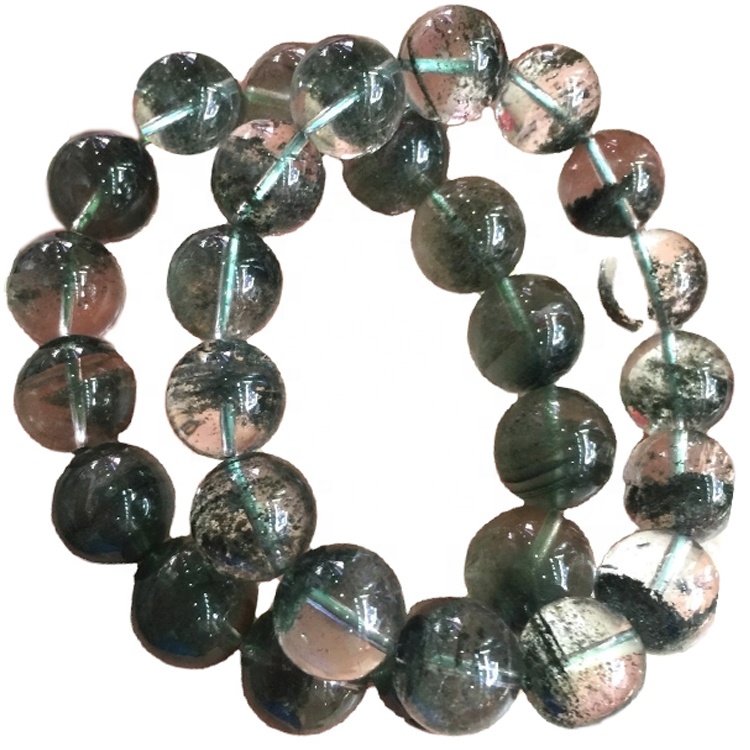 Bracciale in cristallo al quarzo al quarzo fantasma naturale / braccialetto al quarzo di alta qualità / braccialetti di cristallo per regalo 7