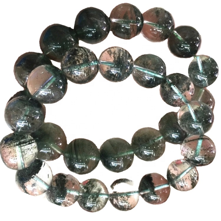 Bracciale in cristallo al quarzo al quarzo fantasma naturale / braccialetto al quarzo di alta qualità / braccialetti di cristallo per regalo 9