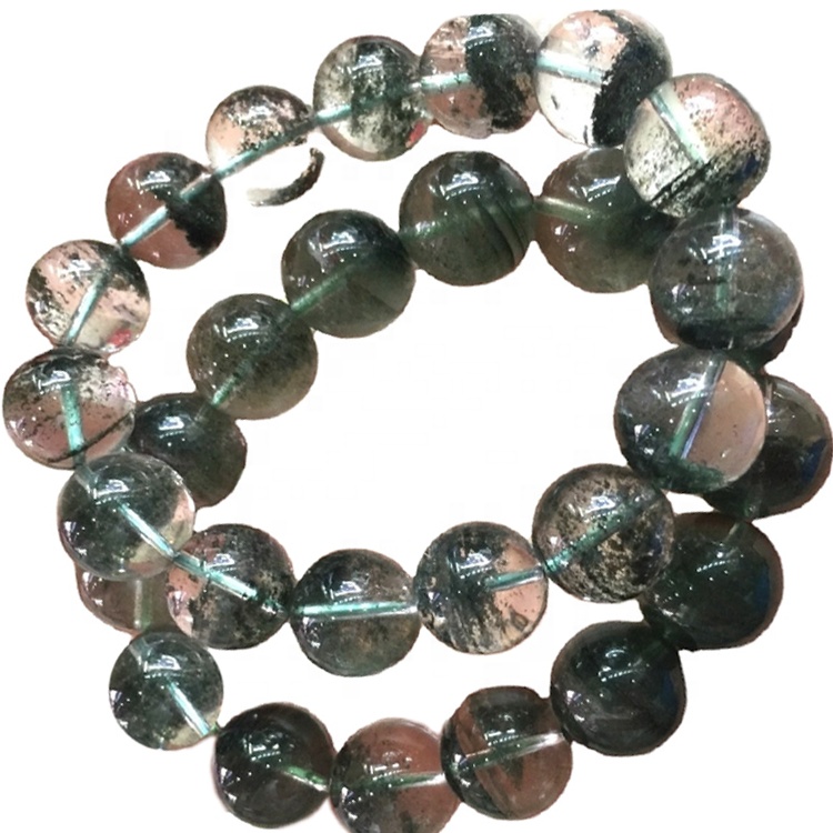 Bracciale in cristallo al quarzo al quarzo fantasma naturale / braccialetto al quarzo di alta qualità / braccialetti di cristallo per regalo 11