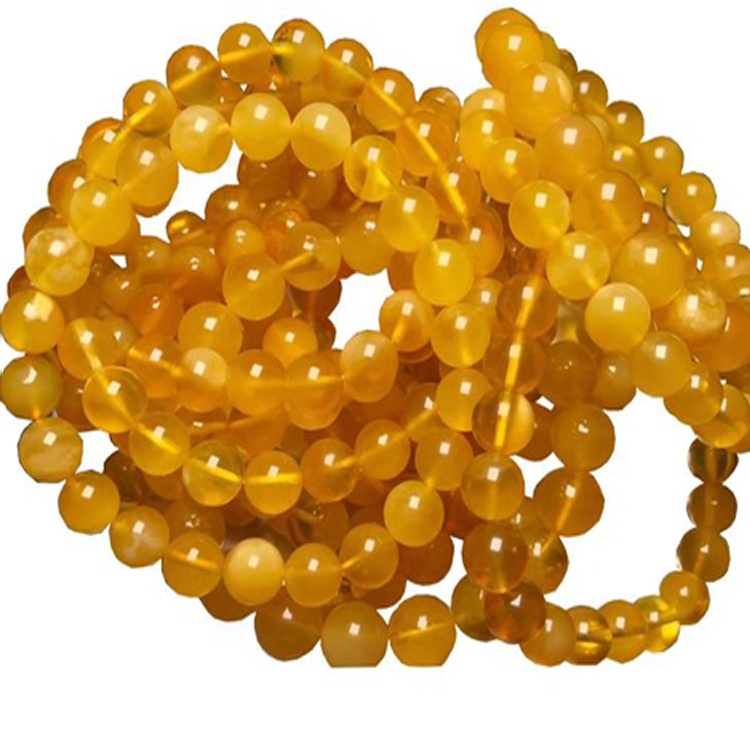Nastronatura Amber Beeswax Rosari Perle di preghiera per Bracciale Amber 18 Perline Braccialetti Amber Bracciali regalo Gioielli 7