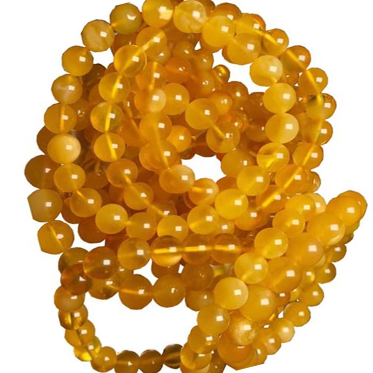 Nastronatura Amber Beeswax Rosari Perle di preghiera per Bracciale Amber 18 Perline Braccialetti Amber Bracciali regalo Gioielli 9