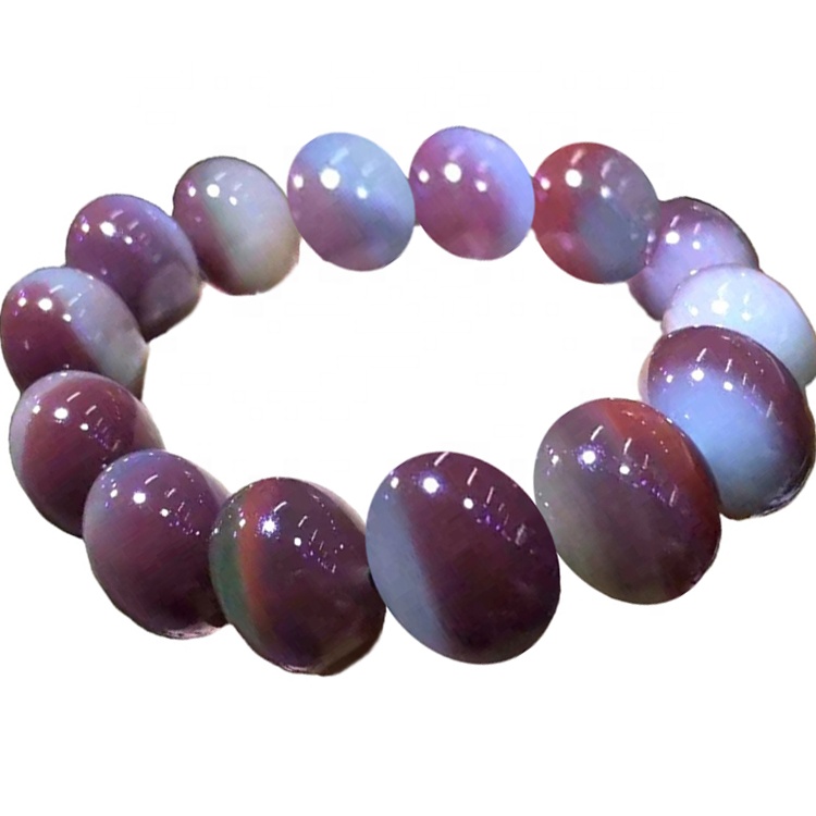 Натуральные Брекча Античные круглые бусины Молитесь ювелирными изделиями Agate Bracte 11
