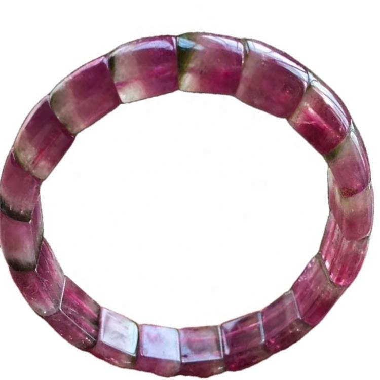 Wholesale Brasil Sandía Pink Tourmaline Rubelite Bangle Nuevo regalo de diseño para mujeres 33