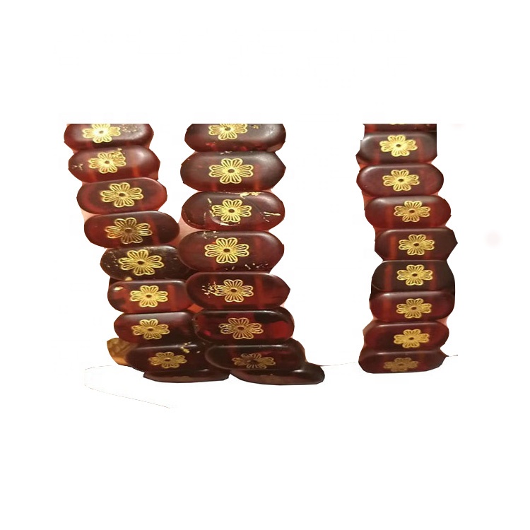 ਲਾਲ ਗਹਿਣਿਆਂ ਦੇ ਨਾਲ ਕੁਦਰਤੀ ਸੋਨੇ ਦੇ ਰਤਨ ਕੀਮਤੀ ਰਤਨ 31