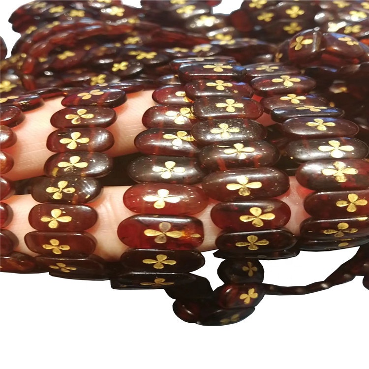 ਲਾਲ ਗਹਿਣਿਆਂ ਦੇ ਨਾਲ ਕੁਦਰਤੀ ਸੋਨੇ ਦੇ ਰਤਨ ਕੀਮਤੀ ਰਤਨ 35