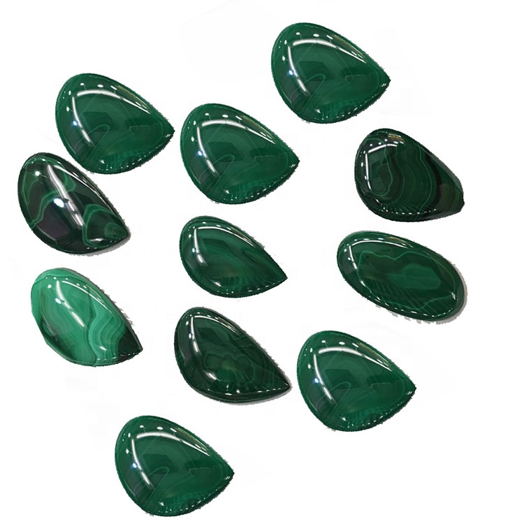 Aaa di qualità in cima di qualità malachite à pear naturali di perra malachite Malachite 32