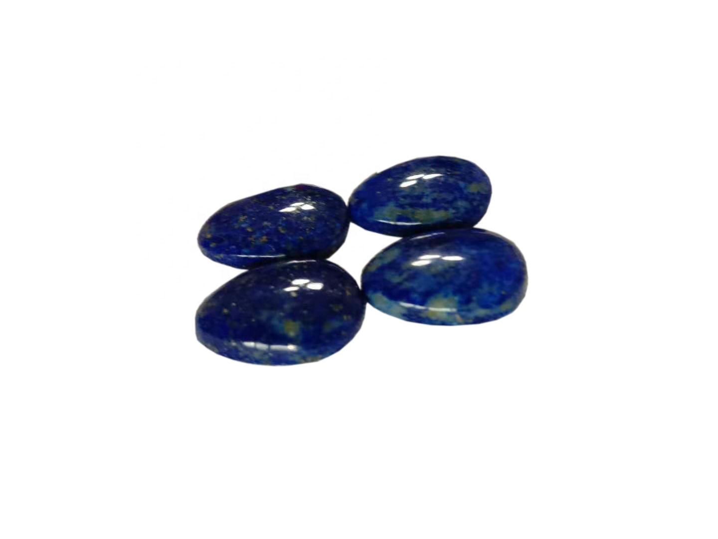 Lapis Pear Cabochon 3a Lapis Naturale di Qualità Liscia Cabochon Gemstone 32