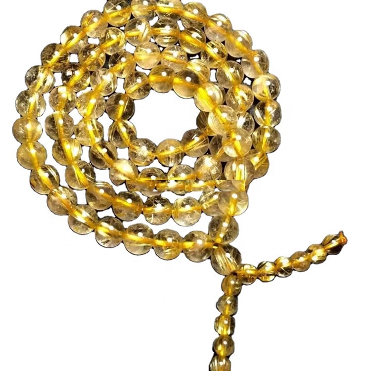 Jewelry muince coirníní babhta Citrine lámhdhéanta1 31