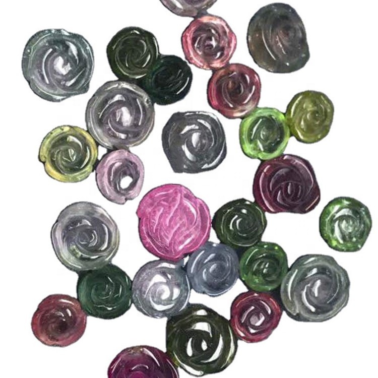 ජුවලරි පබළු / මරකතගේ ස්වාභාවික වර්ණය සෑදීම සඳහා ටුවීට්මාලීන් රූගල් කැටයම් කළ මල් / සතුන් / පබළු සහ කබොචරන් 36