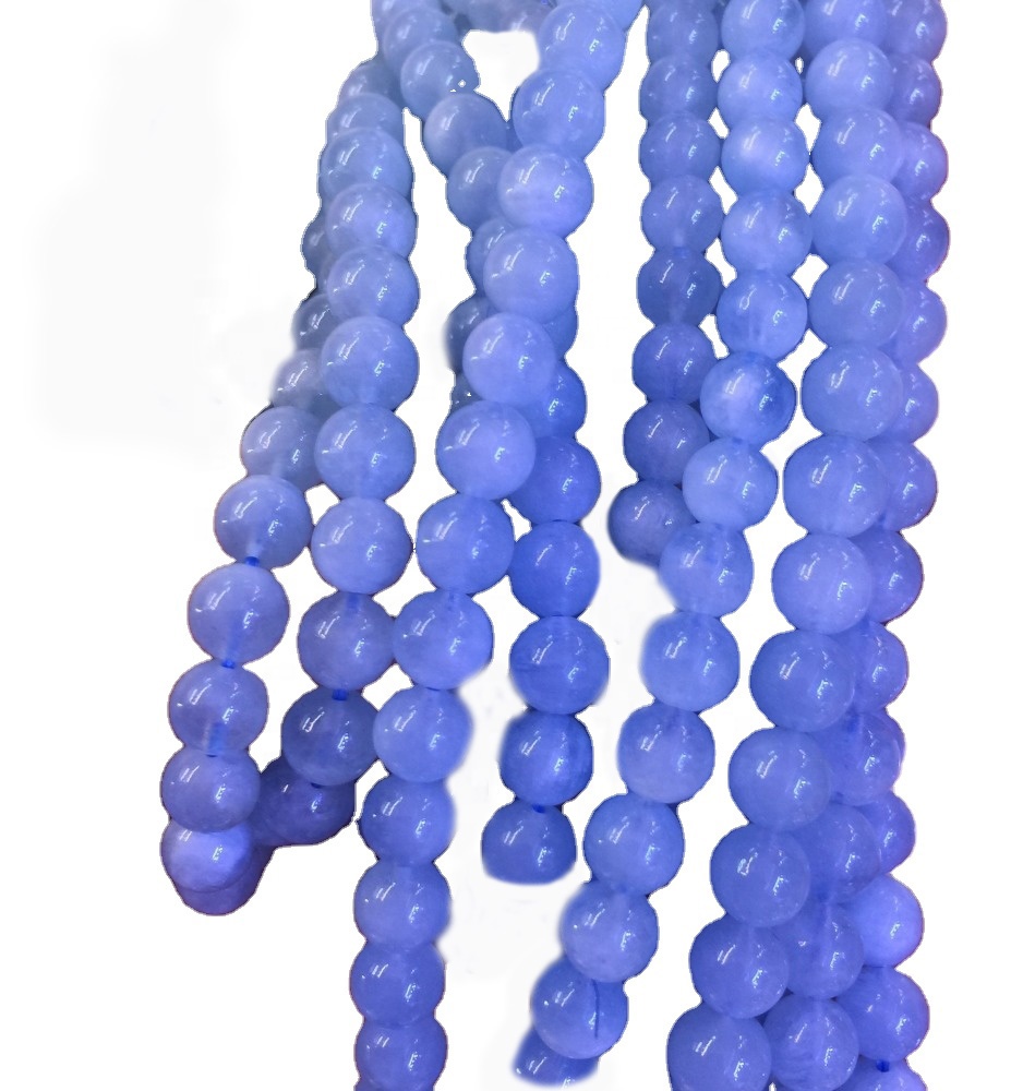 Bola de aguamarina láctea natural Aquamarine Bola suelta Hacer al por mayor 31