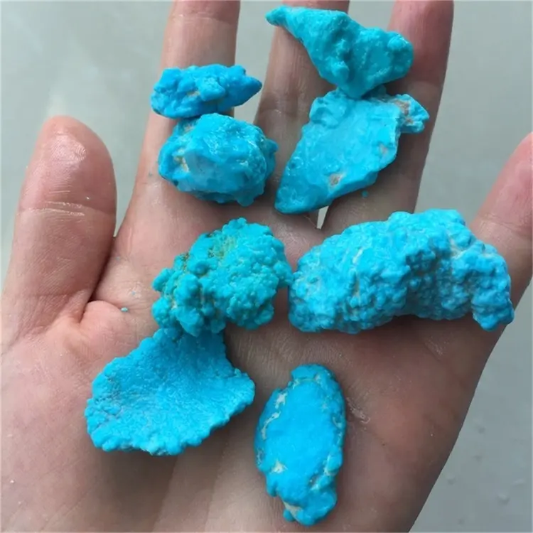 ZH Gems rough turquoise beads supplier for jewelry making 2