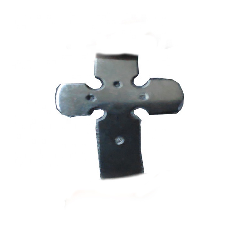 Handmade Cross snijde swarte onyx kralen om hingend sieraden te meitsjen 11