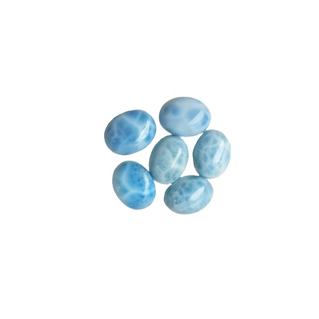 Bella pietra naturale di Larimar Cabochon Larimar Gemstone Pietra 7