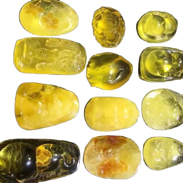Amber Cabochon Jewelry. 9
