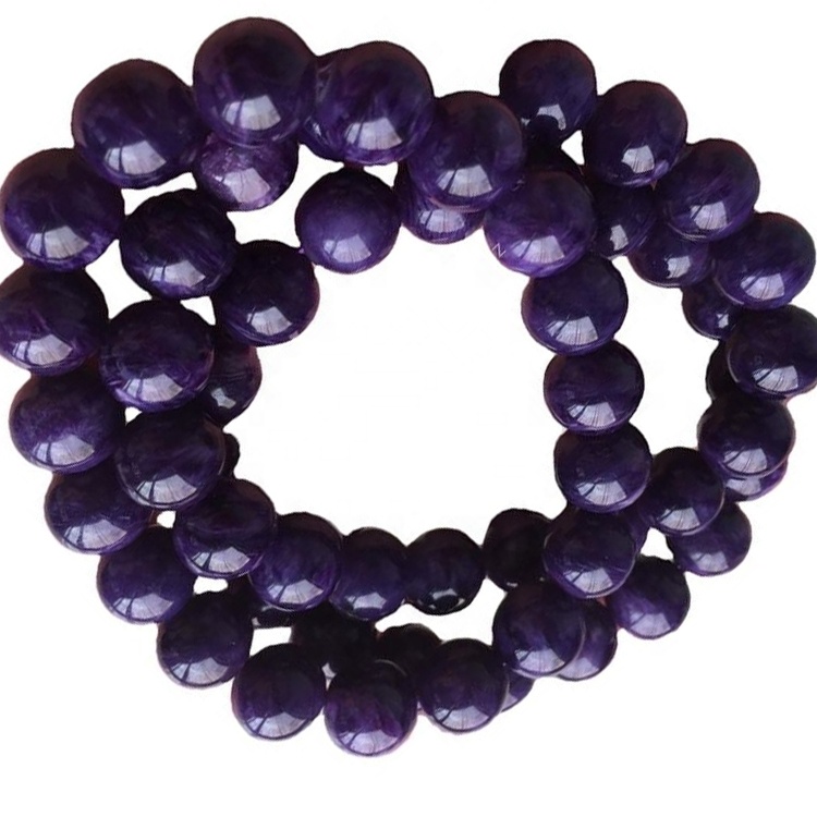 Topini rotondi naturali preziosi perline care preziose / braccialetto personalizzabile / gioielli unisex 9