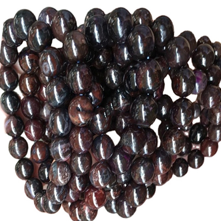 Gelang Bunder Bunder Gelang Kustomisasi Ireng Bunder Barang Perhiasan Ireng Gunai Agate 11