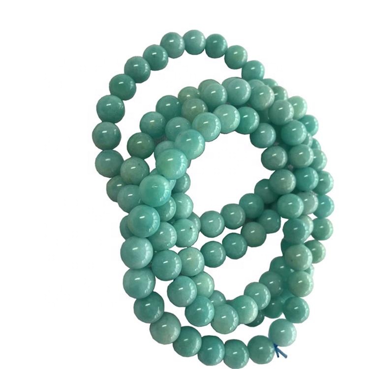 Natural Russian Amazonite Brancatura sfaccettata sfaccettata Energia Gemstone Gemstone Branelli allentati Dei monili FAI DA TE Monili Design per Bracciale Qualità 2MM 3mm 11