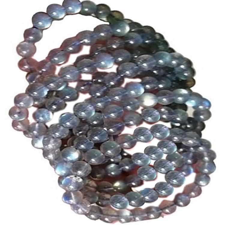 Il braccialetto naturale naturale della labradorite di alta qualità produce all'ingrosso 11