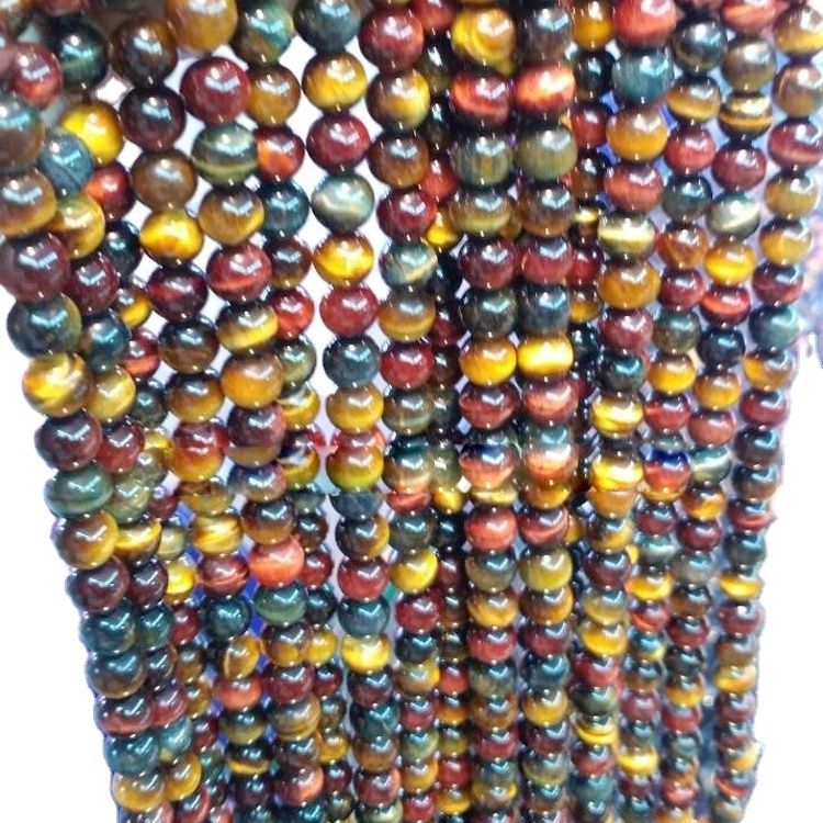 Grosir Amazon Campuran Produk Anyar Tiger Warna Werna Stone Alam Lovers Beadsstone Manik 32