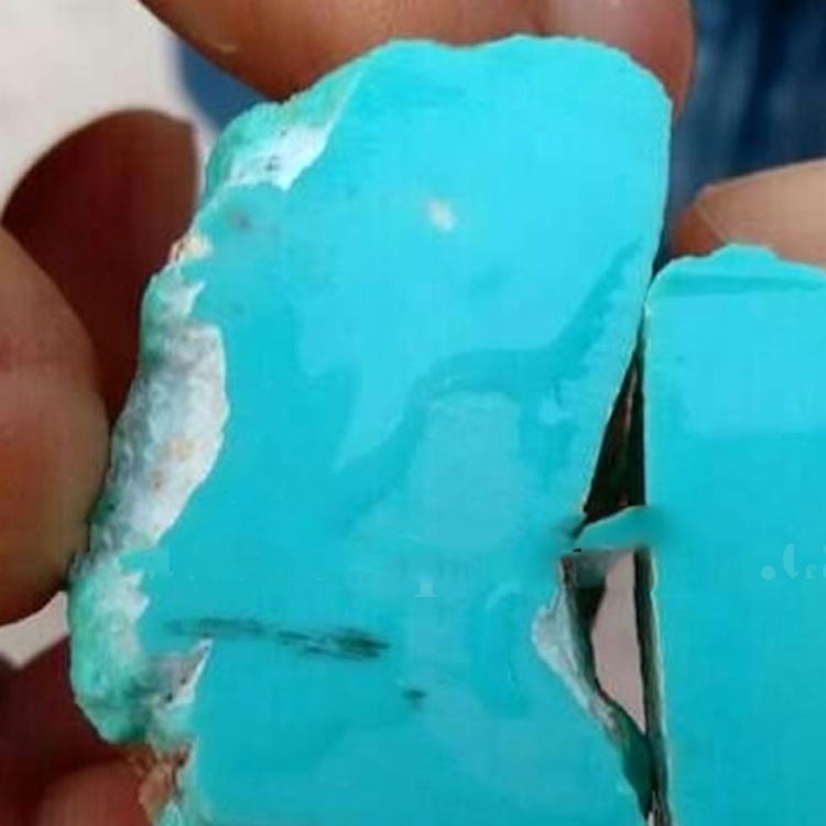 Türkiz valódi természetesen anyag durva drágakő multi türkiz 3