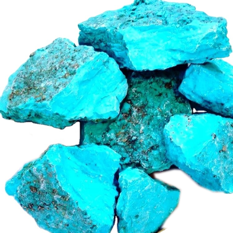 Zachery բուժում Քնած գեղեցկուհի Gemstone փիրուզագույն նյութը կոպիտ զանգվածային քանակություն մեծածախ վաճառք 7