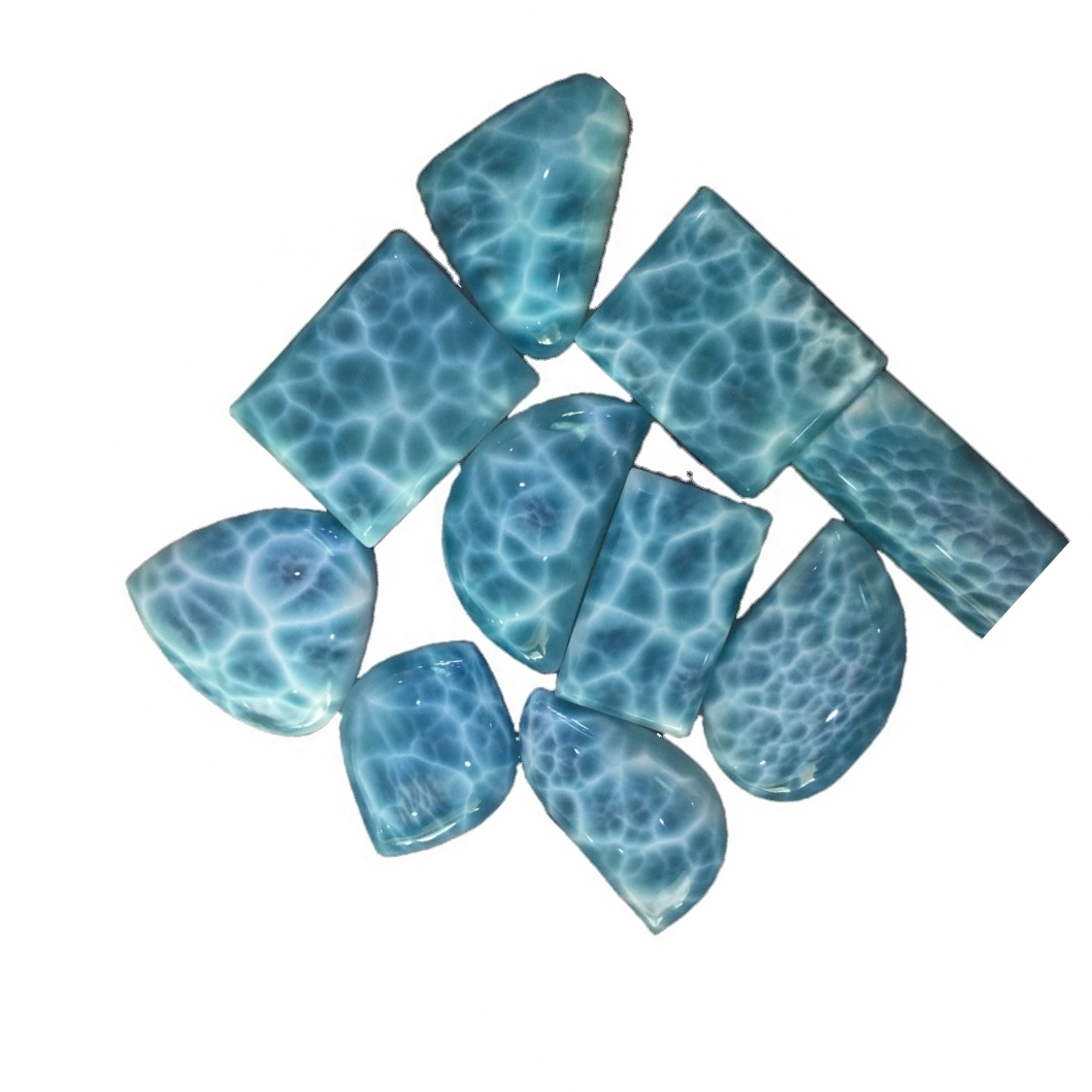 NIJE Oankomst Natural Larimar Losse Gemstone Larimar Cut Loose CabochOn 29