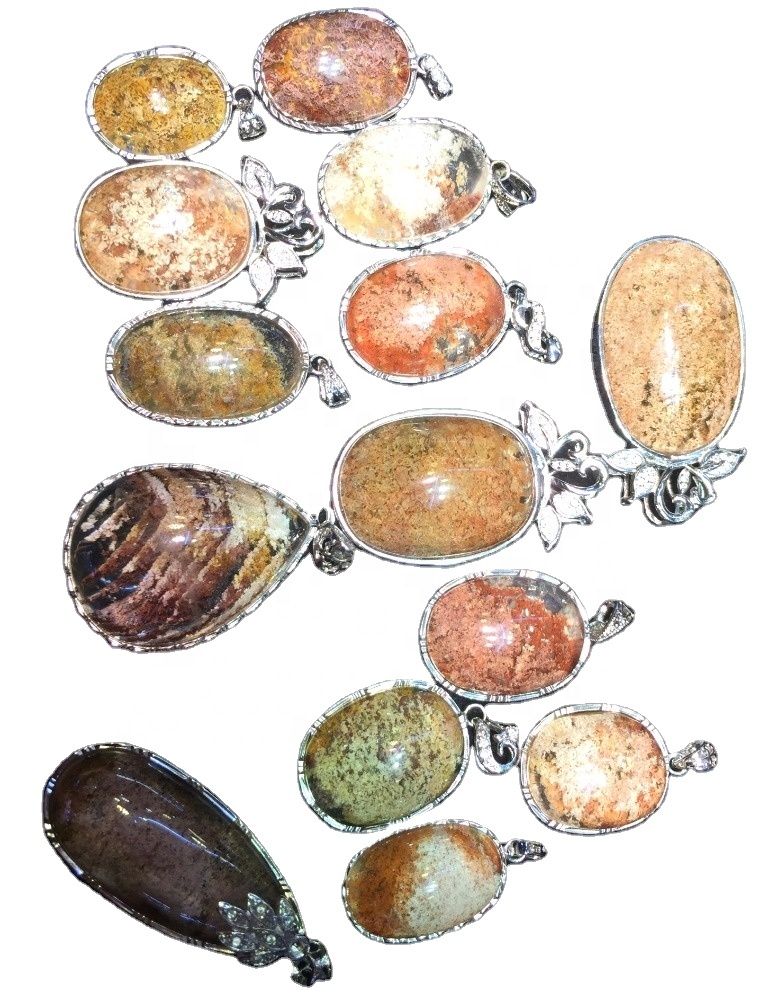 மறைமுக குவார்ட்ஸ் ரத்தினம் வெள்ளி நகைகளை தயாரிக்க பயன்படுத்தப்படும் உயர் தரமான ரத்தினம் 7