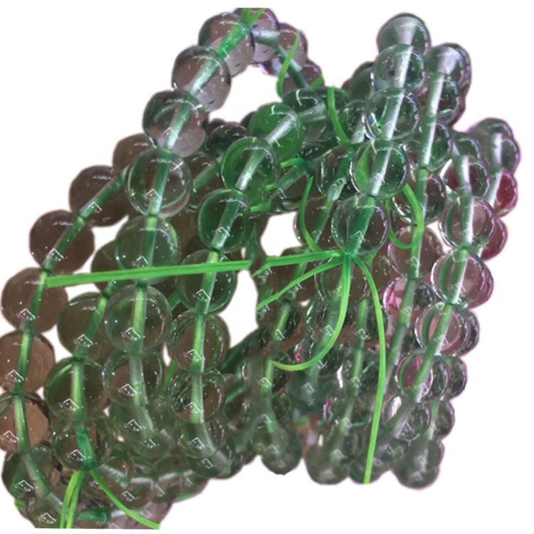 Fluorite Ronde Gemstone kralen natuerlike armbanden 28