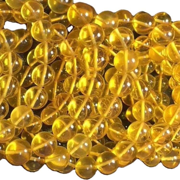 Aise Baltic Amber ẹgba Aklet agbalagba 14-27 cm Awọn iwọn Baltic Amber Amond Anklet Amber ti ko ni aabo Elastic 11